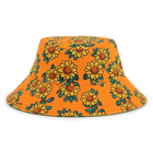 Reversible cotton bucket hat KENZO KIDS 
                    UNISEX
