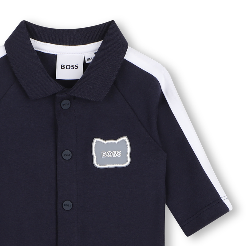 PYJAMAS WITH PRESS STUD CLOSURE BOSS 
                        BOY