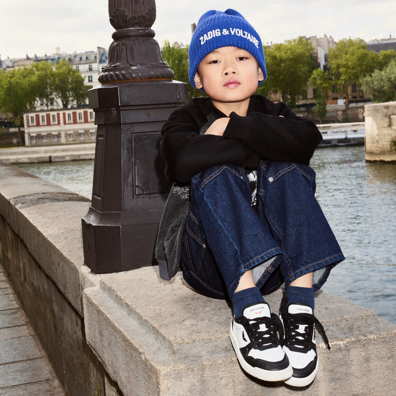 Wide jeans with topstitching ZADIG & VOLTAIRE 
                        BOY