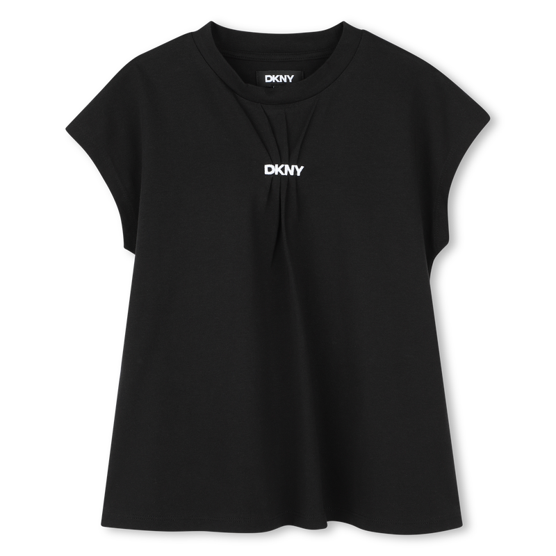 Loose-cut cotton T-shirt DKNY 
                        GIRL