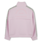 Elasticated-waist sweatshirt KARL LAGERFELD KIDS 
                    GIRL