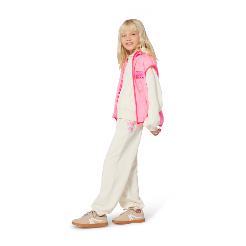 Fleece sleeveless jacket BILLIEBLUSH 
                        GIRL