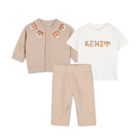 Pants, cardigan, and t-shirt set KENZO KIDS 
                    BOY