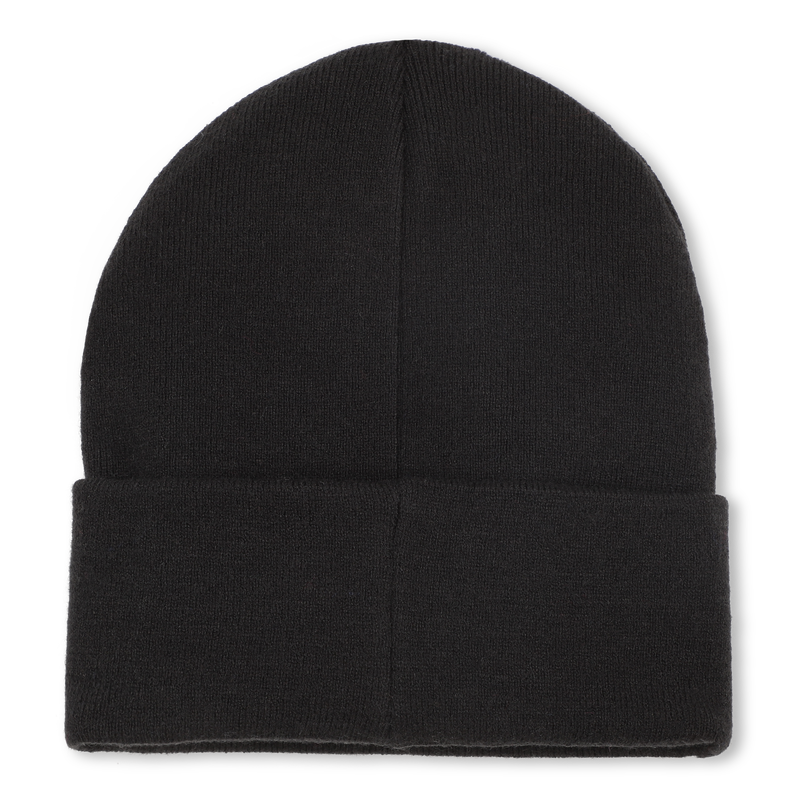 Knitted beanie with lapels BOSS 
                        BOY