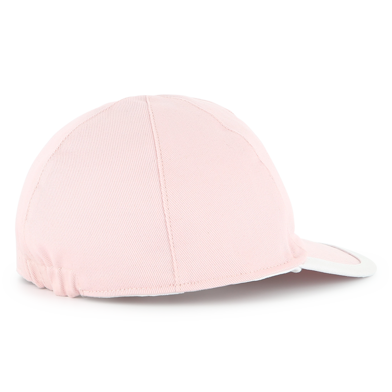 Reversible cotton cap KARL LAGERFELD KIDS 
                        GIRL