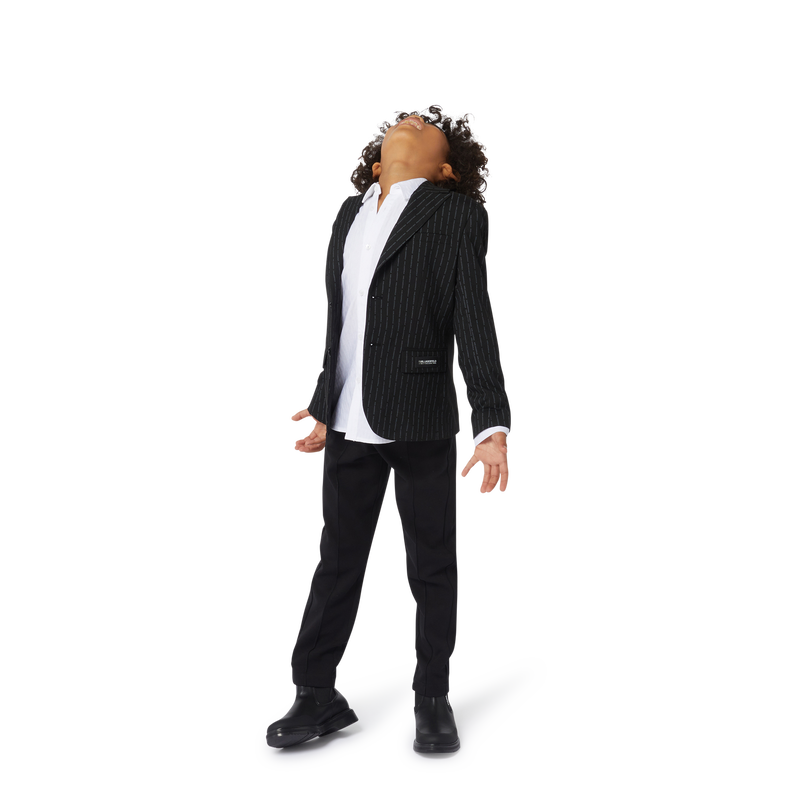 Pleated trousers KARL LAGERFELD KIDS 
                        BOY