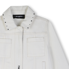Zipped jacket KARL LAGERFELD KIDS 
                    GIRL
