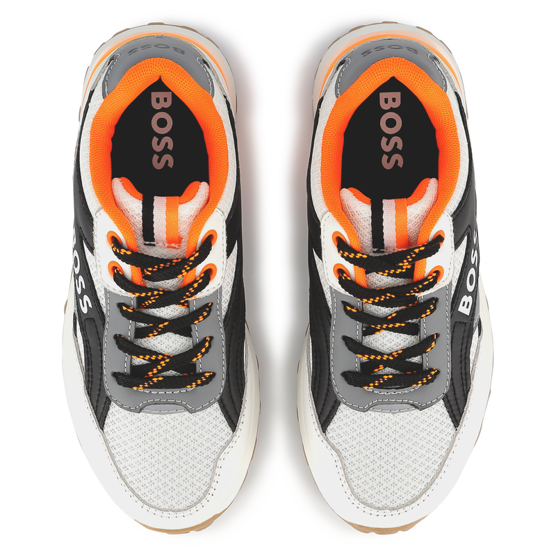 Lace-up trainers with colours BOSS 
                        BOY