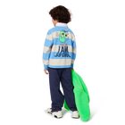 Striped long-sleeved polo shirt BILLIEBLUSH 
                    BOY