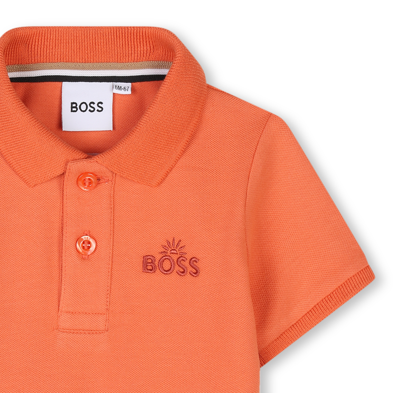 Short-sleeved polo shirt BOSS 
                        BOY