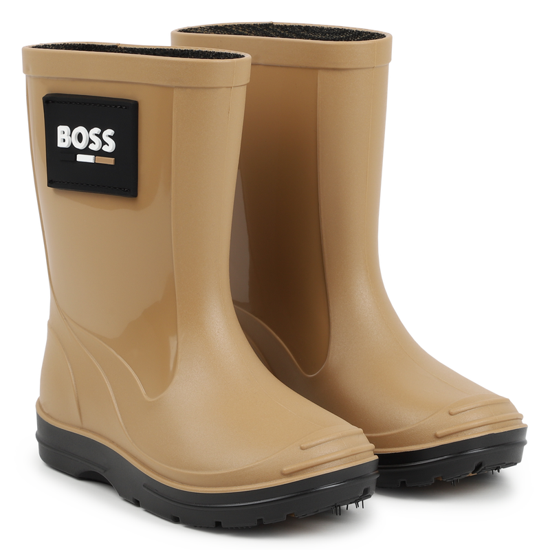 Bi-textured rain boots BOSS 
                        BOY