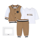 Pants, cardigan, and t-shirt set BOSS 
                    BOY