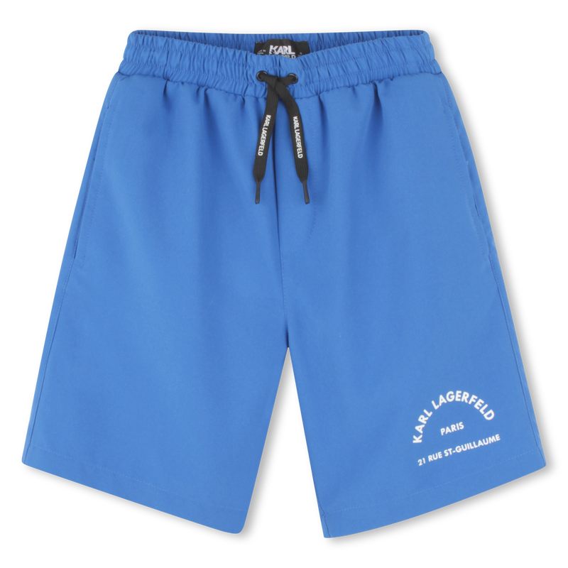 Swim shorts with pockets KARL LAGERFELD KIDS 
                        BOY