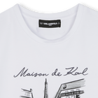 Short-sleeved T-shirt KARL LAGERFELD KIDS 
                    GIRL