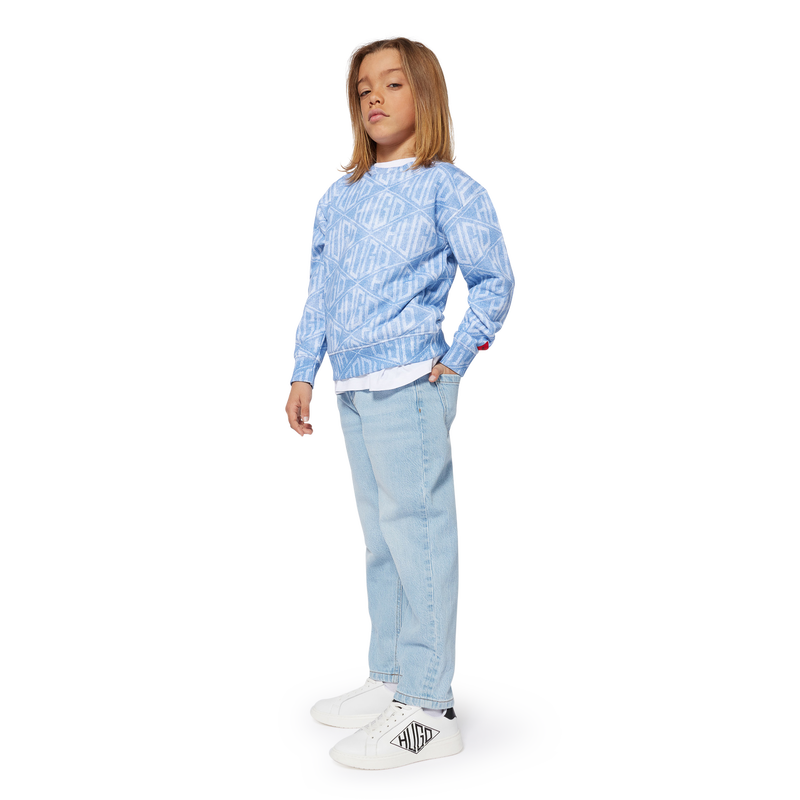 Fleece sweatshirt HUGO 
                        BOY