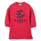 Balloon sleeve sweatshirt dress KENZO KIDS 
                    GIRL
