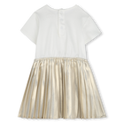Bi-material formal dress MICHAEL KORS 
                    GIRL