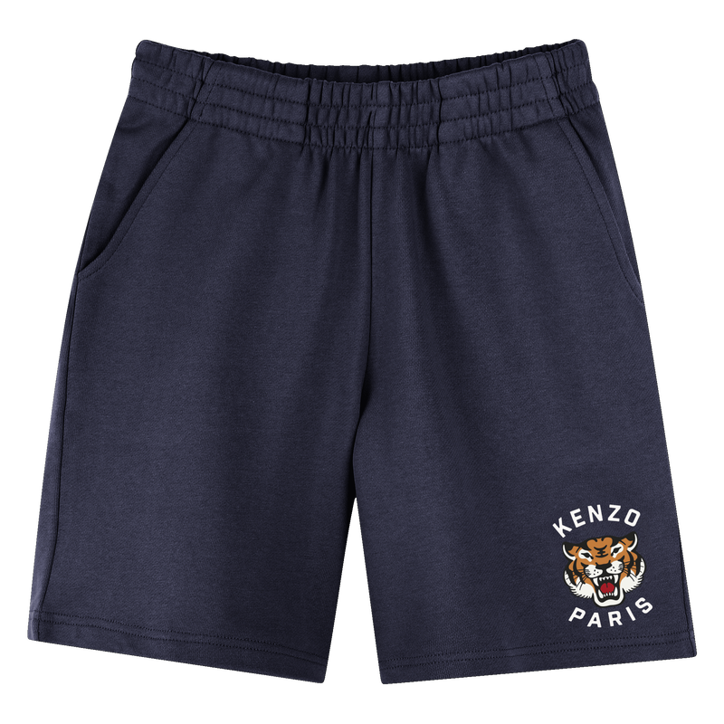 Fleece Bermuda jogging shorts KENZO KIDS 
                        BOY