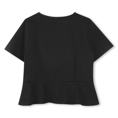 Short-sleeved cotton T-shirt MICHAEL KORS GIRL