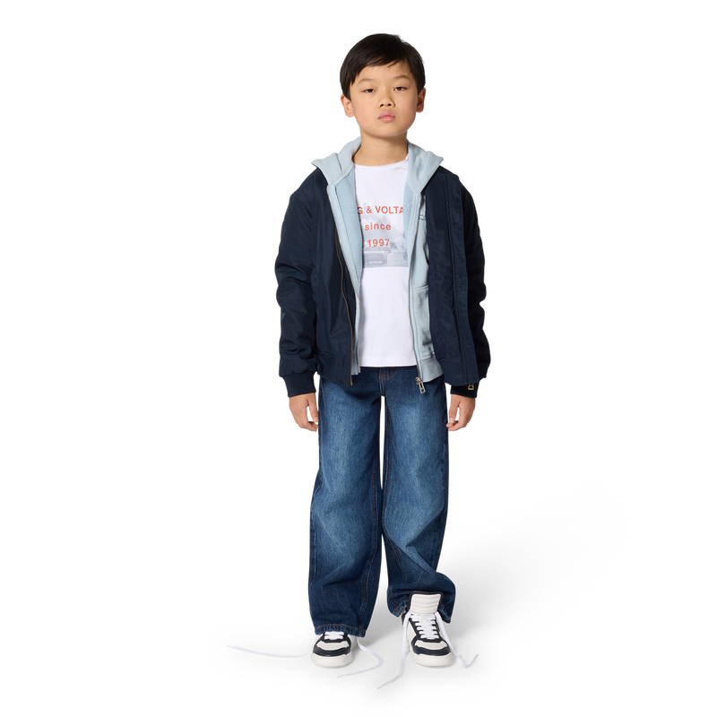 ZIP-UP BOMBER JACKET ZADIG & VOLTAIRE 
                        BOY