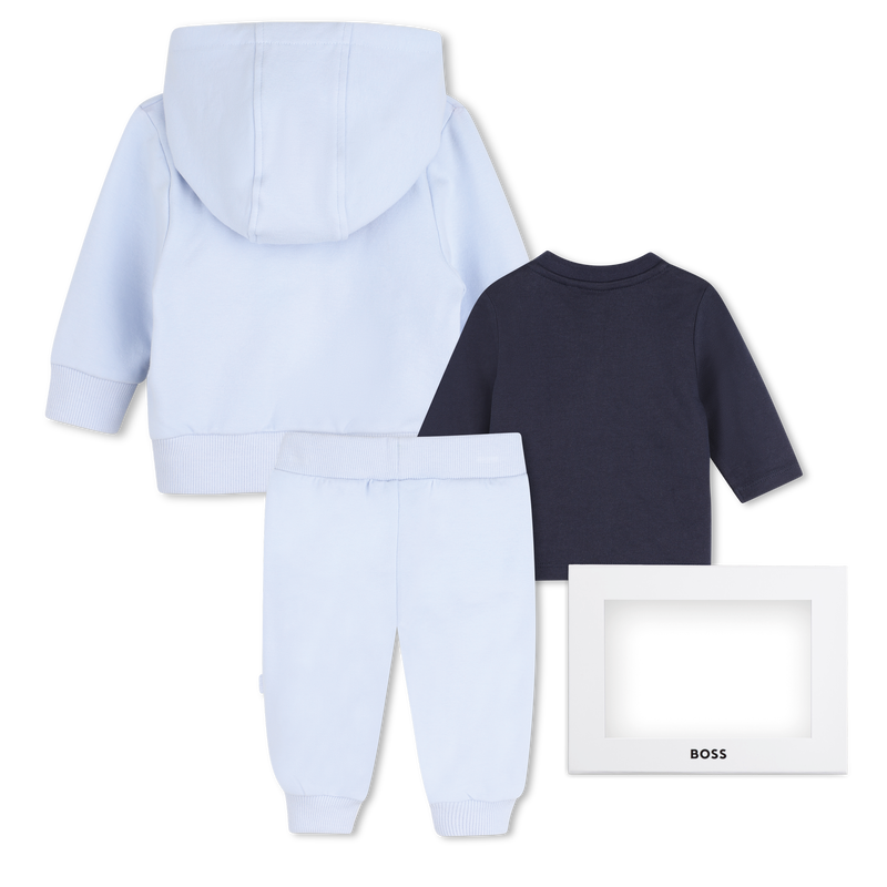 Pants, cardigan, and t-shirt set BOSS 
                        BOY
