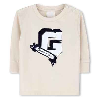 T-shirt with snap closure GIVENCHY BOY