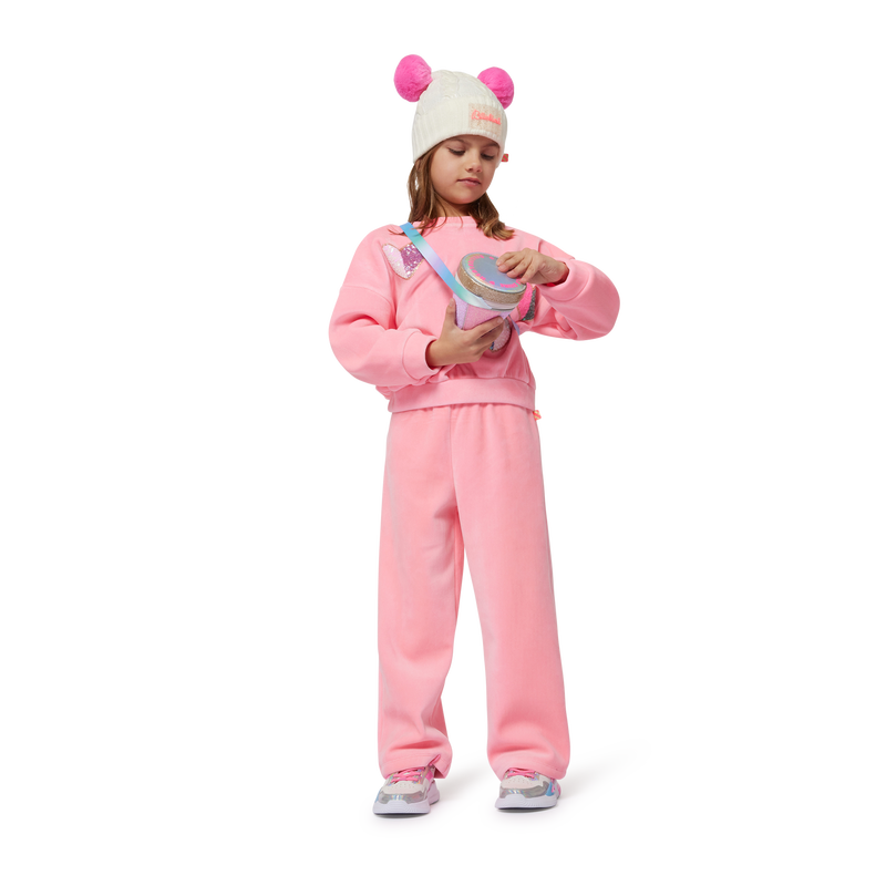 Velvet sweatshirt BILLIEBLUSH 
                        GIRL