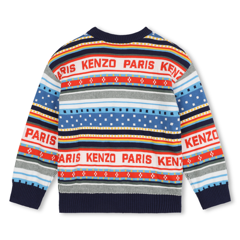 Jacquard Knitted Sweater KENZO KIDS 
                        BOY