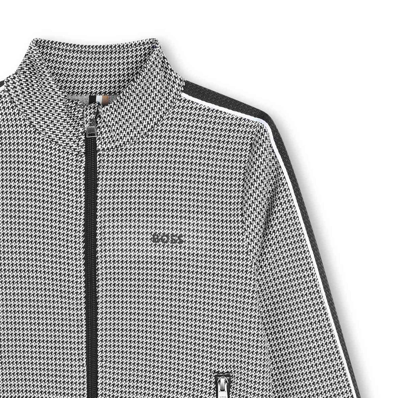 Printed Zip-Up Cardigan BOSS 
                        BOY