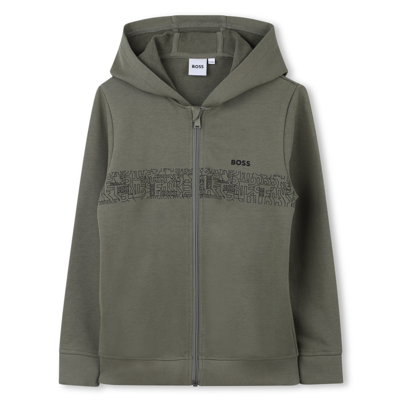 Hooded cardigan BOSS 
                        BOY