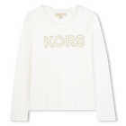 Long-sleeved jersey T-shirt, OFFWHITE, hi-res