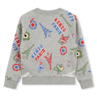 Printed fleece sweatshirt KENZO KIDS 
                    BOY