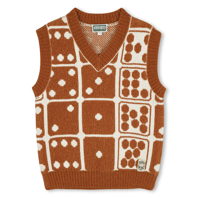 Sleeveless sweater KENZO KIDS 
                        BOY