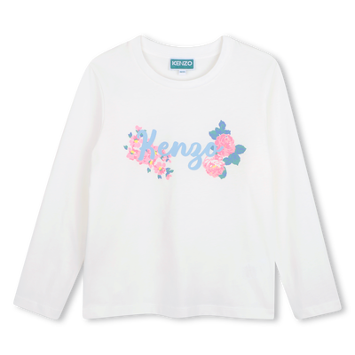 Long sleeve t-shirt KENZO KIDS GIRL