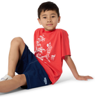 Elasticated waist bermuda shorts KENZO KIDS 
                    BOY
