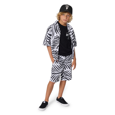 POPLIN BERMUDA SHORTS KARL LAGERFELD KIDS BOY