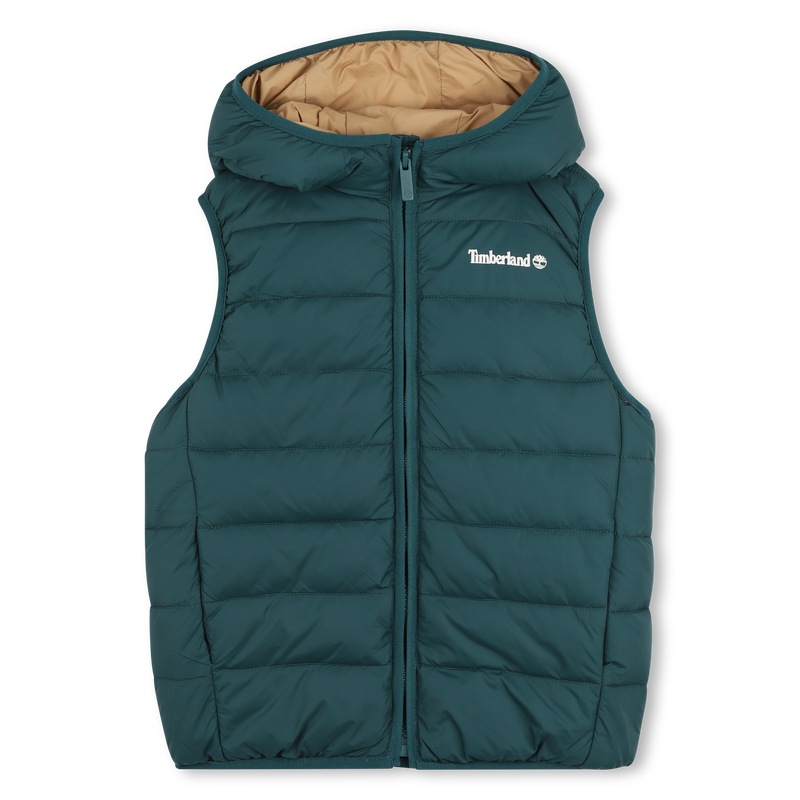Sleeveless down jacket TIMBERLAND 
                        BOY
