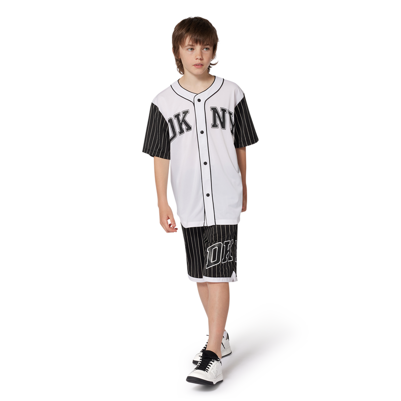 Loose-fit press-stud shirt DKNY 
                        UNISEX