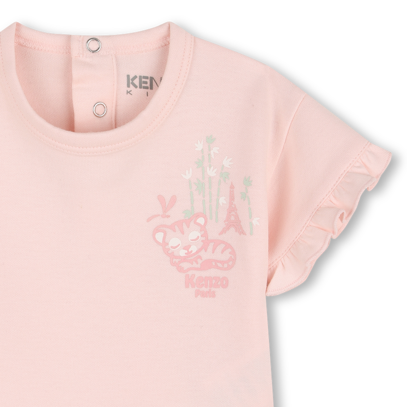 T-SHIRT, PAJAMA AND HEADBAND SET KENZO KIDS 
                        GIRL