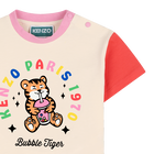 Shiny print t-shirt KENZO KIDS 
                    GIRL
