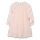 Bi-material dress BILLIEBLUSH 
                    GIRL