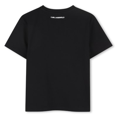 SHORT SLEEVE T-SHIRT KARL LAGERFELD KIDS GIRL