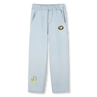 Jeans with logo motifs KENZO KIDS 
                    BOY