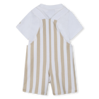 Overalls + t-shirt set BOSS 
                    BOY