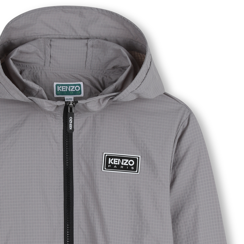 Hooded windbreaker KENZO KIDS 
                        BOY
