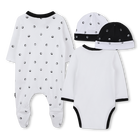 Pajama, bodysuit and hat set BOSS 
                    BOY