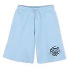 Cotton fleece Bermuda shorts KENZO KIDS 
                    BOY