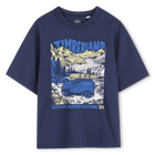 Short-sleeved t-shirt, SLATE BLUE, hi-res