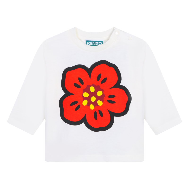 Long-sleeved T-shirt KENZO KIDS 
                        GIRL
