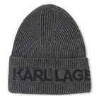 Knitted hat + neck warmer set KARL LAGERFELD KIDS 
                    BOY